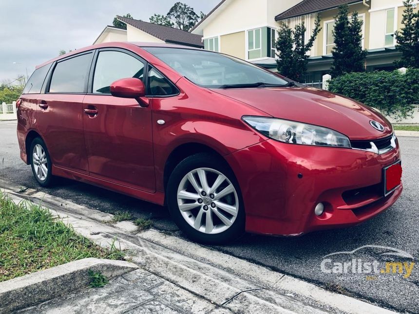 Toyota Wish 2011 S 1.8 in Kuala Lumpur Automatic MPV Red for RM 62,200 ...