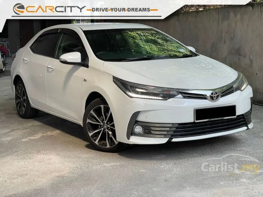 2018 Toyota Corolla Altis V Sedan