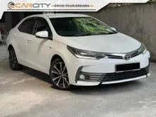 2018 Toyota Corolla Altis 2.0 V Sedan WARRANTY LEATHER SEAT PADDLE SHIFTERS LED PROJECTOR CRUISE CONTROL TIPTOP CONDITION