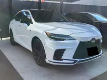 Recon 2023 Incoming Stock Lexus RX 500h 2.4 F Sport 4WD SUV White HUD 360Cam Red Interior --- Car For Sale