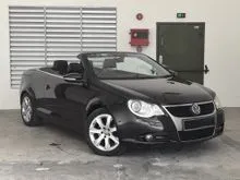 2010 Volkswagen EOS 2.0 FSI Convertible EA888.2 ENGINE -NO PROCESS FEE -FULL SERVICE RECORD 125K KILOMETER -TIPTOP CONDITION