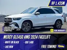 2023 Mercedes-Benz GLE450 3.0 AMG Line 4MATIC SUV Facelift White on Black Putih Mercy GLE 450