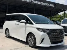2023 Toyota Alphard 2.5 Z MPV HEAD UP DISPLAY / SUNROOF / FREE 8 YEARS WARRANTY