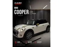 2021 MINI Cooper 1.5 3 Door Hatchback Facelift White on Black Putih 2 Door