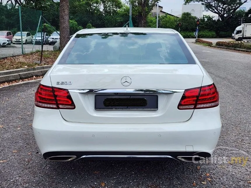 2014 Mercedes-Benz E200 Avantgarde Sedan