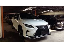 2017 Lexus RX200t 2.0 F Sport SUV NEW CAR CONDITION (HIGH SPEC)
