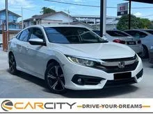 2017 Honda Civic 1.5 TC VTEC Premium Sedan (A) LEATHER SEAT DVD PLAYER PADDLE SHIFT