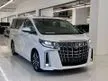 Recon 2019 Toyota Alphard 2.5 G S C Package MPV ROOF MONITOR/ SUNROOF/ CAN ADD MODELISTA BODYKIT/ 3 YEARS WARRANTY