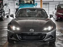 MANUAL OPEN HARD TOP BOSE BROWN LEATHER 2017 Mazda MX-5 2.0 (M) GT86 BRZ