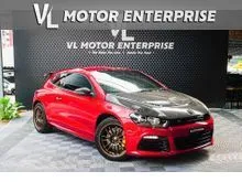 2013 Volkswagen Scirocco 1.4 Converted R Bodykit Brembo 4Pot BrakeKit CarbonSpoiler & GearKnob & Bonnet AkrapovicFullExhaust AirIntake 18RaysVolksRim