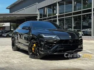 2019 Lamborghini Urus 4.0 SUV RECON UK SPEC 4 SEATER RARE UNIT FULL ADAS PACKAGE 6 DRIVING MODE CARBON CERAMIC BRAKE SUNROOF AMBIENT LIGHT B&O SOUND