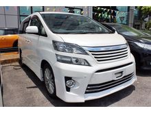 2013 Toyota Vellfire (A) 2.4 ZG Edition
