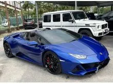 (Huracan Spyder)2020 Lamborghini Huracan 5.2 Evo Spyder Convertible Malaysia Local Unit