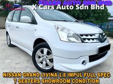 Nissan Grand Livina 1.8 Impul FULL SPEC ORI PAINT