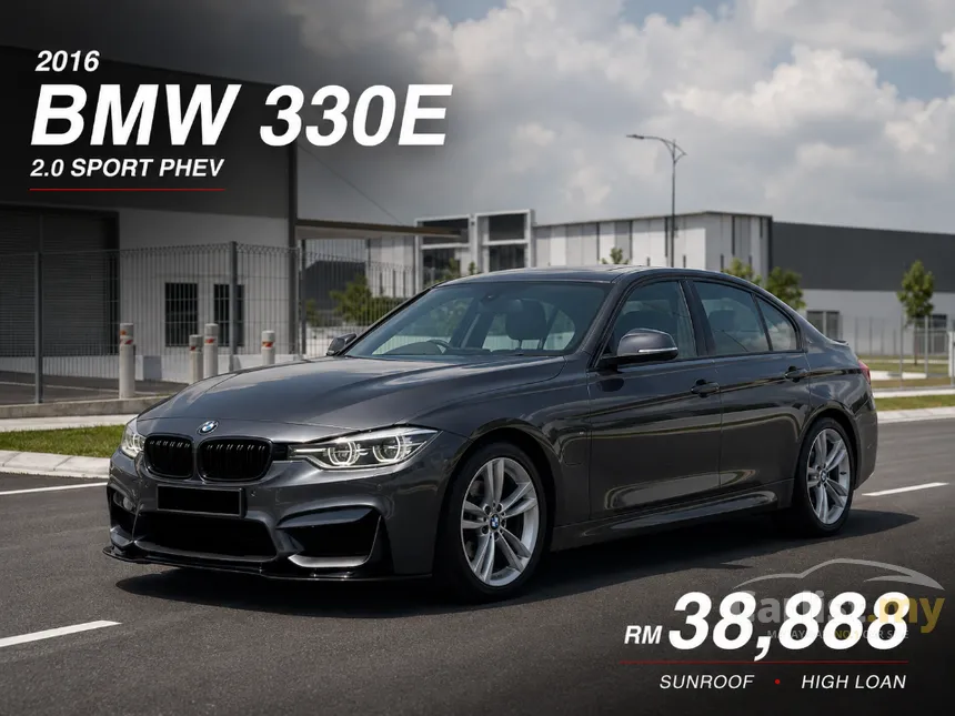 2016 BMW 330e Sport Line Sedan