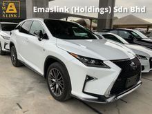 2016 Lexus RX200t 2.0 F Sport Sunroof memory seats precrash power boot surround camera unregistered