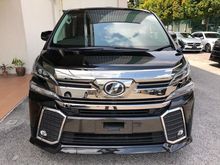 2016 Toyota Vellfire 3.5 ZAG JBL PRECRUSH FULL LEATHER MPV