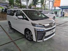 TOYOTA VELLFIRE 3.5 ZAG 2018 JBL/BSM/GENUINE LEATHER