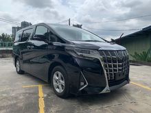 2018 Toyota Alphard 2.5 X 2 POWER DOOR & 8 Seat UNREG JAPAN
