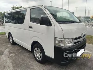 2013 Toyota Hiace 2.5 Window Van Van
