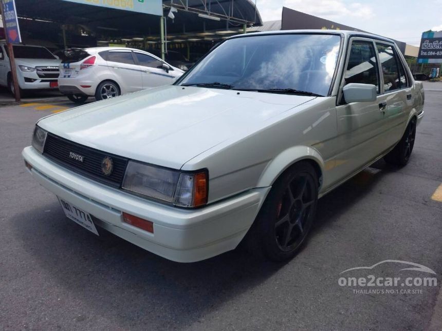 Toyota Corolla 1985 GL 1.3 in กรุงเทพและปริมณฑล Manual Sedan สีขาว for ...