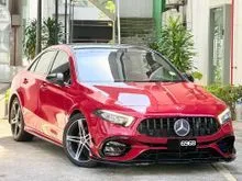 Mercedes-Benz A200 Sedan Facelift FullyConvert A35 FullExhaustSystem AmbientLight ElectricSeat LowMileage 30K OriginalPaint 1Owner