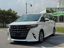 2025 SALE Toyota Alphard Z 2.5cc (A)