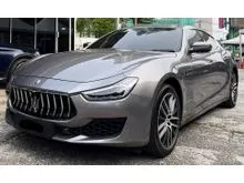 2018 Maserati MSIA Ghibli 3.0 FACELIFT Full Service Record 23K KM 360CAM Harmon Kardon Soft Close Perfect Condition