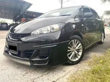 2011/15 Toyota Wish 1.8 X MPV (A) Dual VVTI New Facelift Push Start Keyless Full Body Kit 1 Owner Vip Very Good Condition Acc Free Car King