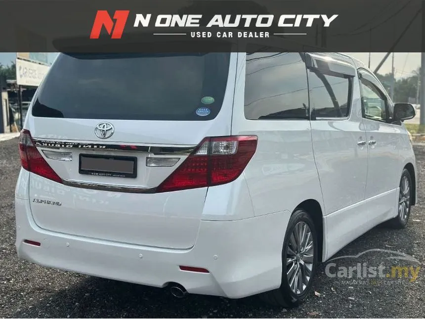 2013 Toyota Alphard G 240S Gold MPV