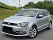 Used VOLKSWAGEN POLO HATCHBACK FACELIFT 1.6 (a) ANDROID PLAYER, DIGITAL AIRCOND CONTROL, FACELIFT STEERING, REVERSE CAMERA, MULTI FUNCTION STEERING