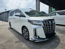 2022 Toyota Alphard 2.5 G S C Package MPV 2.5 SC Sunroof Modelista Bodykit PCS LDA DIM BSM PB Unreg