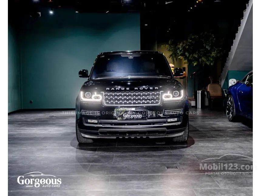 Jual Mobil Land Rover Range Rover 2014 Autobiography 5.0 di Banten Automatic SUV Hitam Rp 2.250.000.000