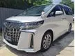 Recon TYPE GOLD.BLACK ROOF. Toyota Alphard 2.5 TYPE GOLD 2021 YEAR UNREGISTER.