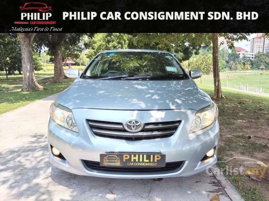 2010 Toyota Corolla Altis E Sedan