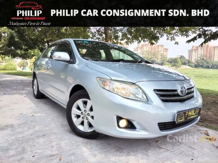 2010 Toyota Corolla Altis E Sedan