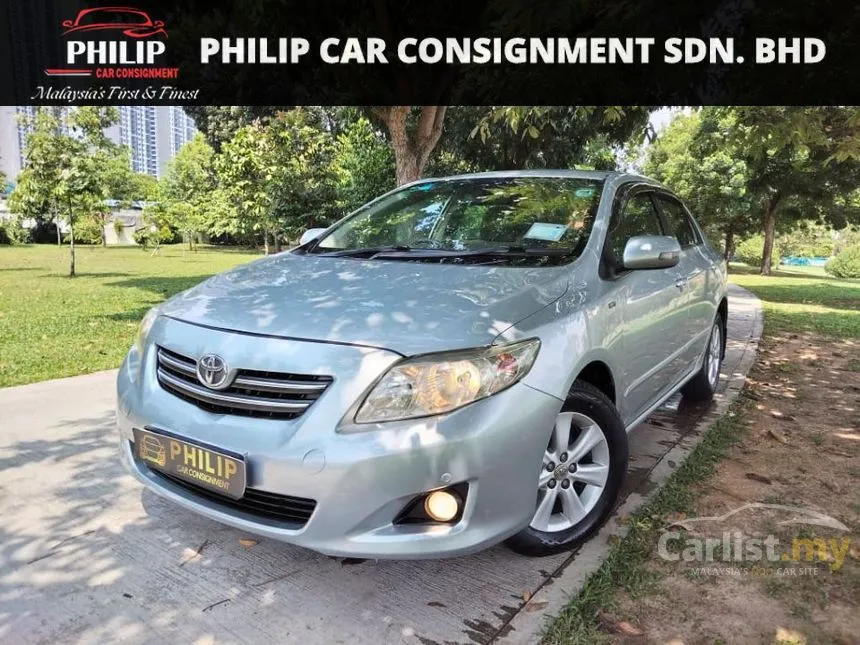 2010 Toyota Corolla Altis E Sedan