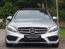 2016 MERCEDES-BENZ C250 AMG (A) W205, 7G-TRONIC Original Full AMG, Super high spec ! Brand NEW by MERCEDES C&C PENANG, Mileage 38k KM
