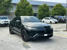 2020 USED Lamborghini Urus 4.0 SUV - LOW MIL 42K KM - AKRAPOVIC EXHAUST - B&O S/S - HUD - 6 DRIVING MODE - ADAS - SOFT CLOSE DOOR - DIRECT OWNER