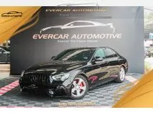 2017 Mercedes-Benz E200 2.0 Ori AMG Fully Convert W213 Facelift Full Bodykit Dual ElectricalNappaBrownLeatherSeat RedBrakeCaliper SportMode FSvc54kMI