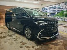 2024 Toyota Alphard 2.5 Z FULL SPEC MODELISTA BODYKIT SIDE STEP WOOD GRAIN DECO