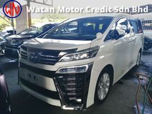 2018 Toyota Vellfire 2.5 ZA UNREG,HALF SST,GRED A CAR,7 SEATS,3 POWER DRS & BOOT,PRE CRASH,360 SURROUND CAM,LED LIGHT & ETC,FREE WARRANTY & MANY GIFTS