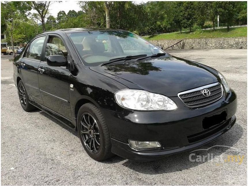 Toyota Corolla Altis 04 G 1 8 In Kuala Lumpur Automatic Sedan Black For Rm 39 900 Carlist My