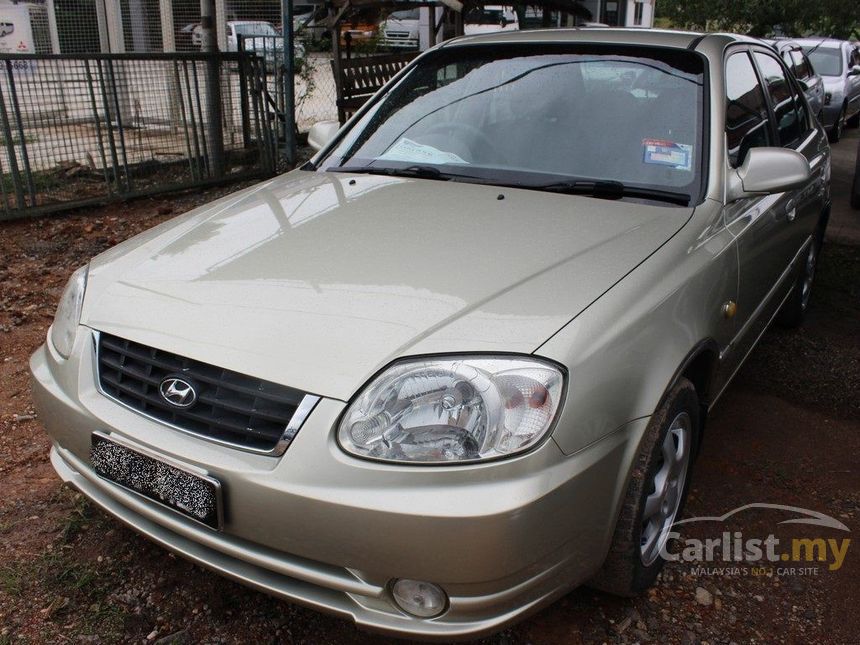 Hyundai Accent 2003 1.5 in Kedah Manual Sedan Gold for RM 