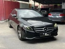 2016 REGISTER 2017 Mercedes-Benz E200 2.0 AMG Sedan (LOAN KEDAI IC SAHAJA)
