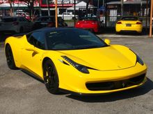 2012 Ferrari 458 Italia 4.5 V8 Free Single Digit Number 9