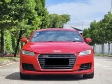 September 2015 Audi TT 2.0 TFSI (A) 8S Petrol Turbo S-Tronic, High Spec CBU Local Imported Brand New from Germany By Local Audi MALAYSIA, 1Owner
