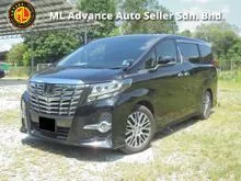 2016 Toyota Alphard 2.5 G S C Package MPV AH30 Modellista 2Powerdoor Powerboot Sunroof Moonroof PilotSeat FULLSPEC LikeNEW Reg.2017