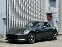 MACHINE GREY - MANUAL - ND2 MIATA HARDTOP - 2021 Mazda MX-5 2.0 SKYACTIV-G RF Convertible Roadster MX5