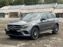 2018 Mercedes-Benz GLC250 2.0 4MATIC AMG Line SUV BLACK EDITION / 360 CAMERA / KEYLESS PUSH START / Burmester Audiosysteme / POWER BOOT / F.S.Record